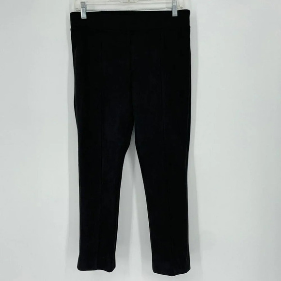 Andrew Marc Pants - Andrew Marc Pants Womens Sz S Black Suede Mid Rise Slim Stretch Pull on Jeggings